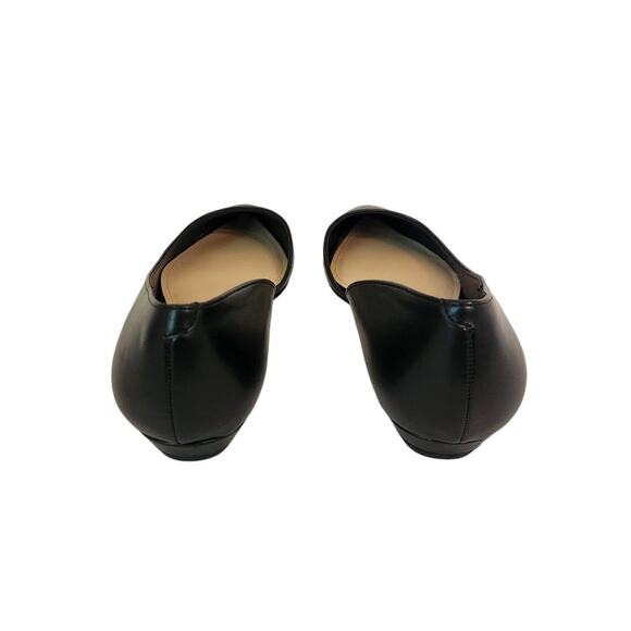 New Nine West Saige D'Orsay Flats Black 8M - Picture 6 of 8